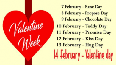 Valentines Day Schedule
