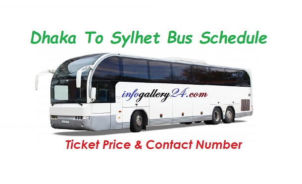 Dhaka To Sylhet Bus Schedule