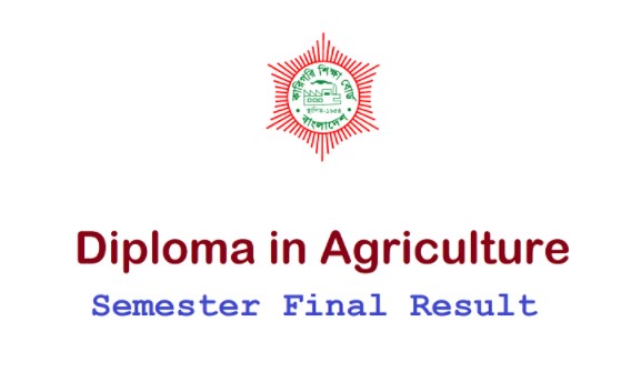 diploma in agriculture result