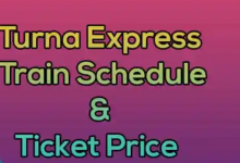 Turna Express Train Schedule