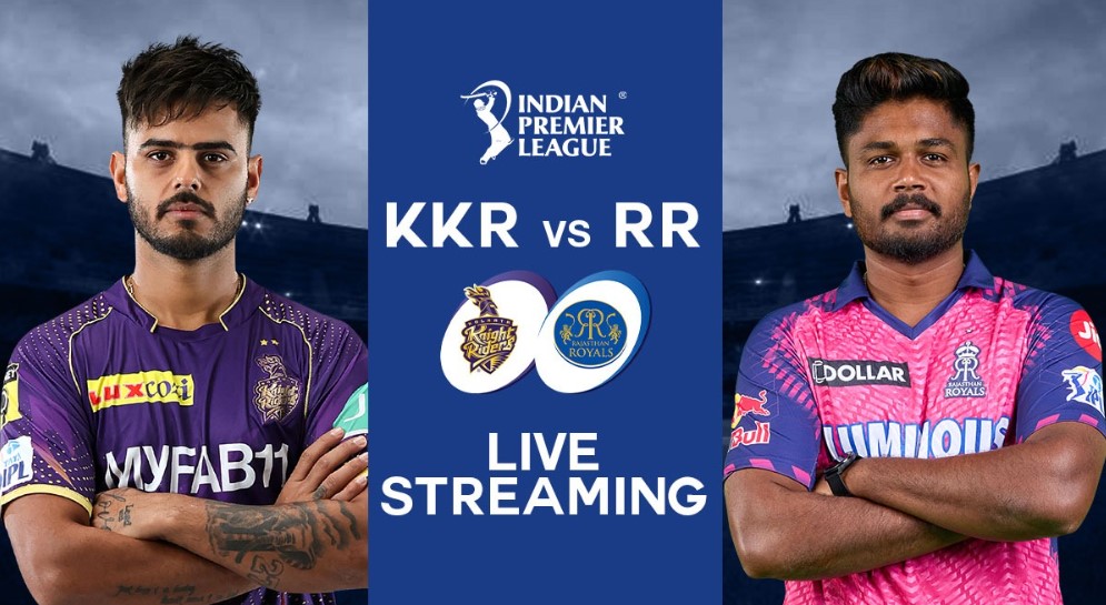 KKR vs RR Match Today Live